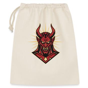 Devil Demon Mask Death Fantasy Satan Halloween - Gift Bag 40 x 50 cm - nature - Front