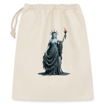 Liberty Goddess Statue of Liberty Fantasy Lady - Gift Bag 40 x 50 cm - nature - Front