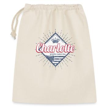 Charlotte City, North Carolina, United States - Gift Bag 40 x 50 cm - nature - Front