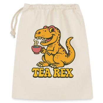 Tea Rex : L’heure du thé des dinosaures - Sac cadeau 40 x 50 cm - nature - Devant