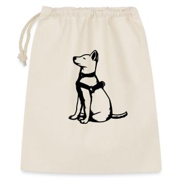 Chien de berger - Sac cadeau 40 x 50 cm - nature - Devant
