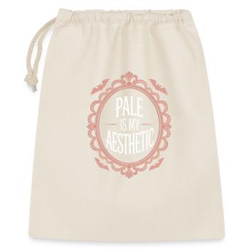 Pale Aesthetic: Delicate pastel lace - Gift Bag 40 x 50 cm - nature - Front