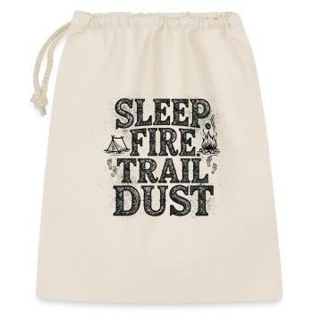 Manifeste Sleep Fire Trail Dust Minimalist Camper - Sac cadeau 40 x 50 cm - nature - Devant