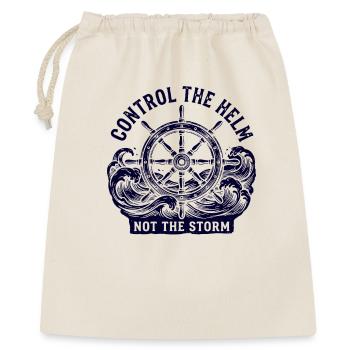 Control The Helm - Gift Bag 40 x 50 cm - nature - Front