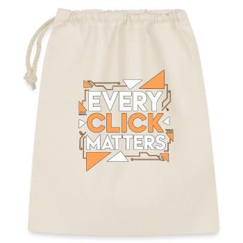 UX/UI Designer Every Click Matters Web Designer - Gift Bag 40 x 50 cm - nature - Front