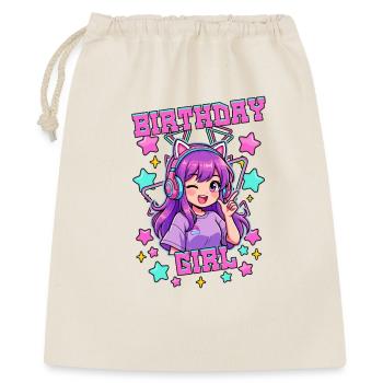 Birthday Girl Korean Pop Birthday K Pop - Gift Bag 40 x 50 cm - nature - Front