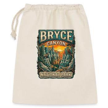 Bryce Canyon National Park - Geschenkbeutel aus Baumwolle (40 x 50 cm) - Natur - Vorne