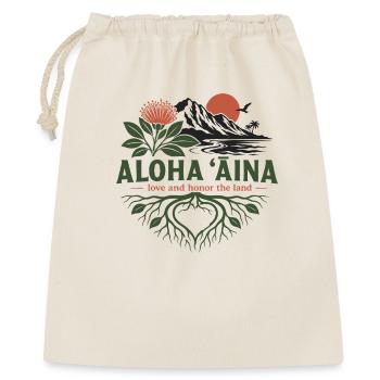 Aloha Aina Roots - Gift Bag 40 x 50 cm - nature - Front