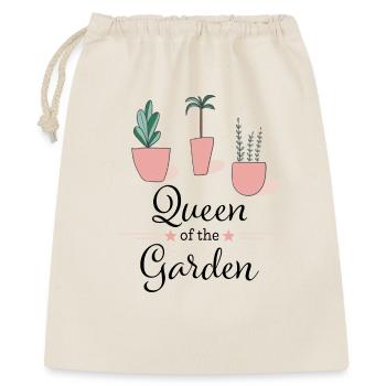 Reine du jardin - Sac cadeau 40 x 50 cm - nature - Devant