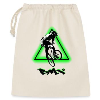 Vélo BMX - Sac cadeau 40 x 50 cm - nature - Devant