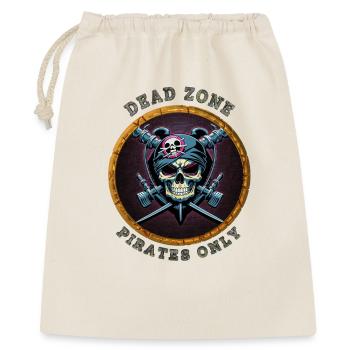 Dead Zone v5 - Geschenkbeutel aus Baumwolle (40 x 50 cm) - Natur - Vorne