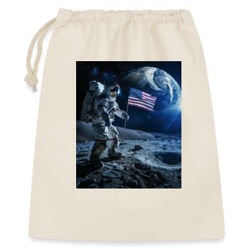 Astronaut - Geschenkbeutel aus Baumwolle (40 x 50 cm) - Natur - Vorne