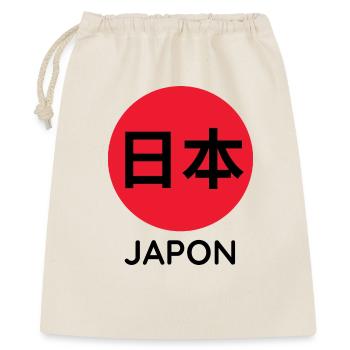 Kanji Japon  - Sac cadeau 40 x 50 cm - nature - Devant