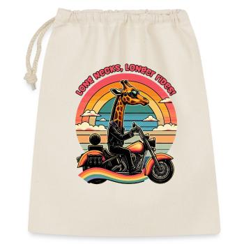 GIRAFFE RIDER: LONG NECKS LONGER RIDES - Gift Bag 40 x 50 cm - nature - Front