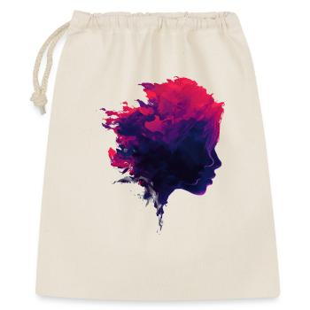 Crimson_Flow_Profile - Gift Bag 40 x 50 cm - nature - Front