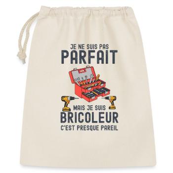 Handyman not perfect but almost - Gift Bag 40 x 50 cm - nature - Front