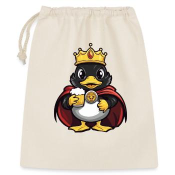 Duck Beer King - Gift Bag 40 x 50 cm - nature - Front