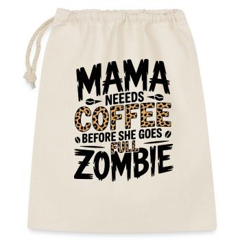 Mom needs coffee - Gift Bag 40 x 50 cm - nature - Front