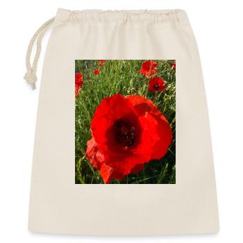 Coquelicots au soleil 🌺 - Sac cadeau 40 x 50 cm - nature - Devant