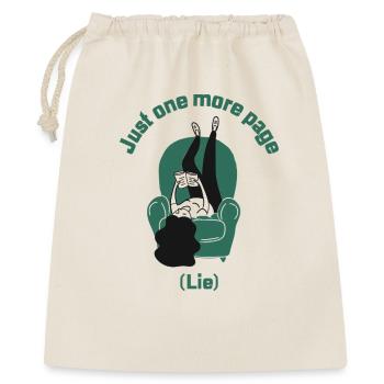 Just One More (Lie) - Gift Bag 40 x 50 cm - nature - Front