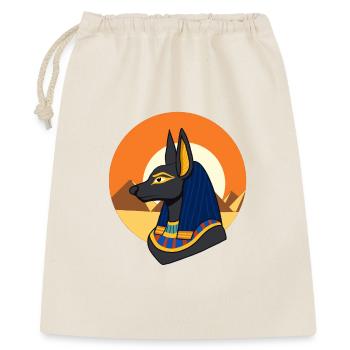 Anubis, Egyptian god - Gift Bag 40 x 50 cm - nature - Front