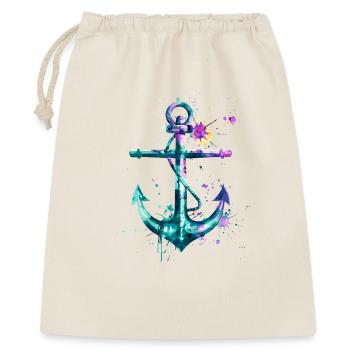 anchor ship sailing ship art sailor seaman - Gift Bag 40 x 50 cm - nature - Front