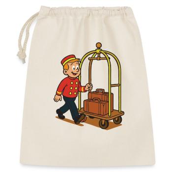 Piccolo Franky's hotel cart - Gift Bag 40 x 50 cm - nature - Front