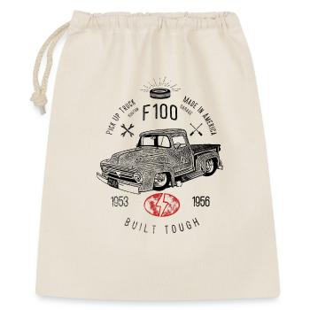 F100 Built Tough, Vintage - Geschenkbeutel aus Baumwolle (40 x 50 cm) - Natur - Vorne