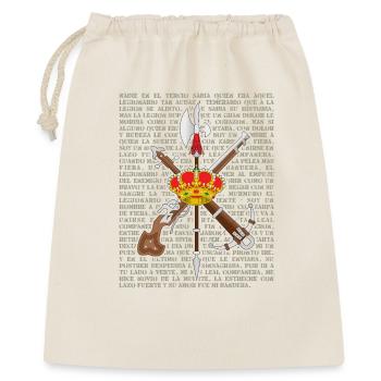 Le petit ami de la mort - Sac cadeau 40 x 50 cm - nature - Devant