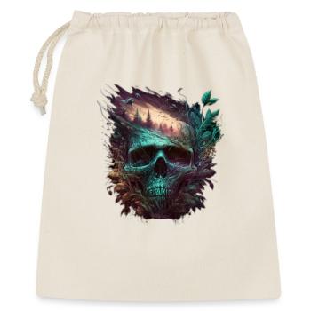 Neon Skull Forest Art - Gift Bag 40 x 50 cm - nature - Front