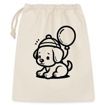 Puppy - Gift Bag 40 x 50 cm - nature - Front