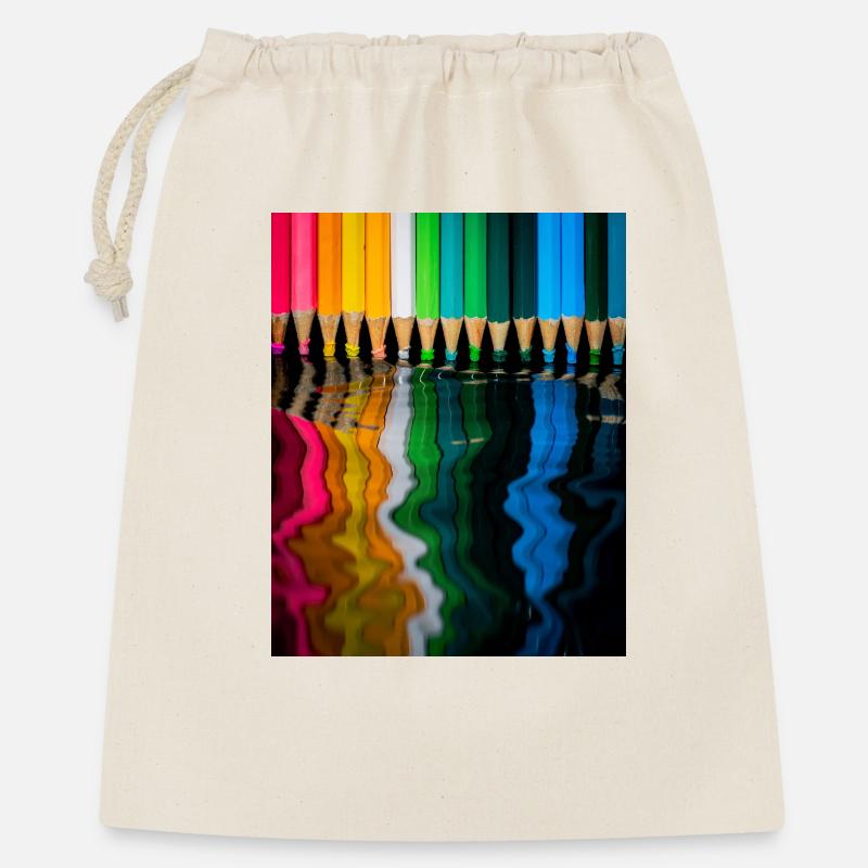 Lignes directrices, esprits réfléchis - Sac cadeau 40 x 50 cm - nature