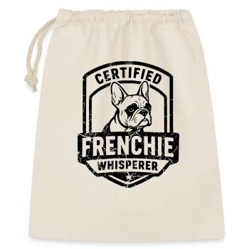 French Bulldog Merch for Dog Fans - Gift Bag 40 x 50 cm - nature - Front