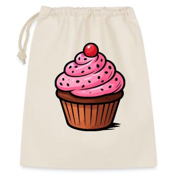 Pink Cupcake - Gift Bag 40 x 50 cm - nature - Front
