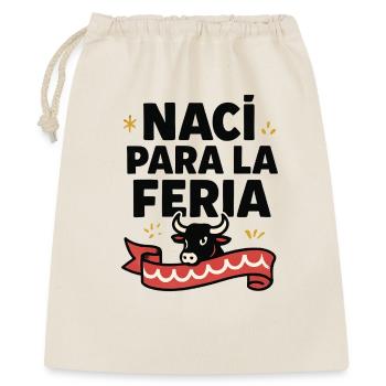 Naci para la feria - Gift Bag 40 x 50 cm - nature - Front