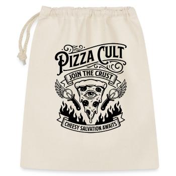 Pizza Cult Cheesy Salvation - Gift Bag 40 x 50 cm - nature - Front