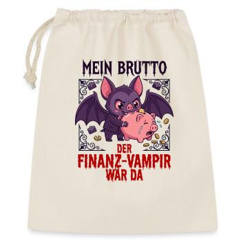 My Gross Financial Vampire - Gift Bag 40 x 50 cm - nature - Front