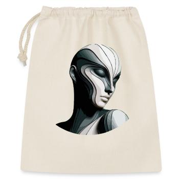 Geometric mask art - Gift Bag 40 x 50 cm - nature - Front