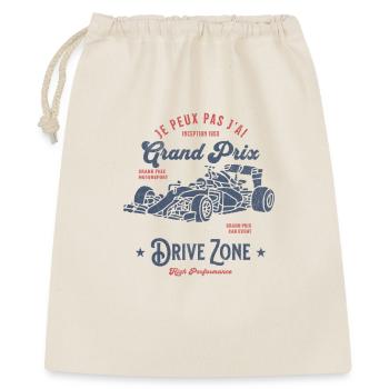 Zone Drive Grand Prix J'peux pas, - Sac cadeau 40 x 50 cm - nature - Devant