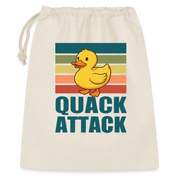 Canard Attaque Coin-Coin. - Sac cadeau 40 x 50 cm - nature - Devant