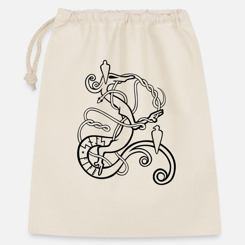 Norse Serpents - Sac cadeau 40 x 50 cm - nature