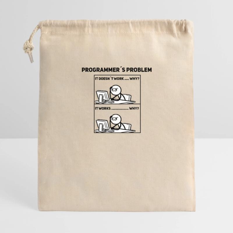 Programmer Humor – Sometimes it doesn't work out Shir Gift Bag 40 x 50 cm