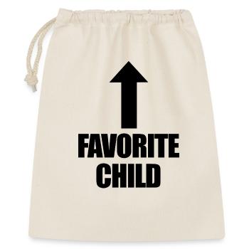 Favorite child - Gift Bag 40 x 50 cm - nature - Front