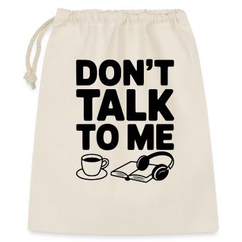 Ne me parle pas - Sac cadeau 40 x 50 cm - nature - Devant