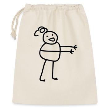 Hugging man - Gift Bag 40 x 50 cm - nature - Front