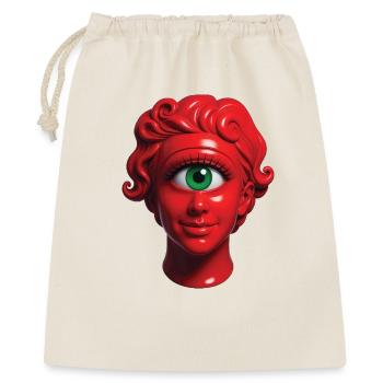 CYCLOP WOMAN - nice people - Gift Bag 40 x 50 cm - nature - Front