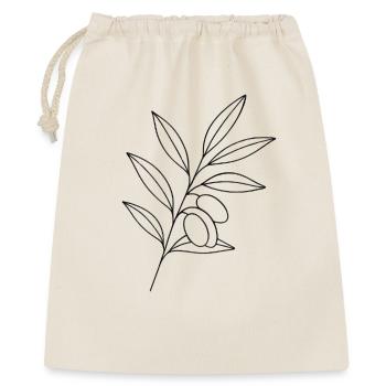 Art de la ligne Olive Branch - Sac cadeau 40 x 50 cm - nature - Devant