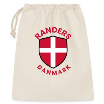 Randers Denmark Shield Flag - Gift Bag 40 x 50 cm - nature - Front