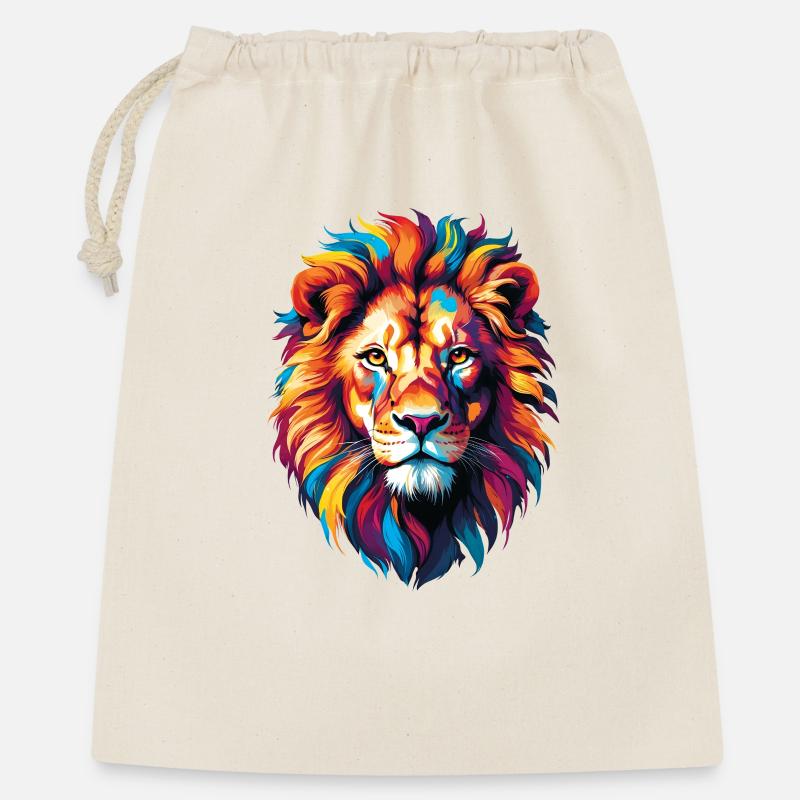 lion - Gift Bag 40 x 50 cm - nature