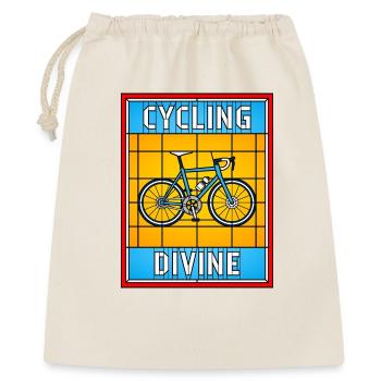 Cycling Divine Stained Glass Bicycle - Gift Bag 40 x 50 cm - nature - Front